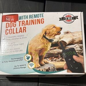 TBI Dog Training Collar with Remote